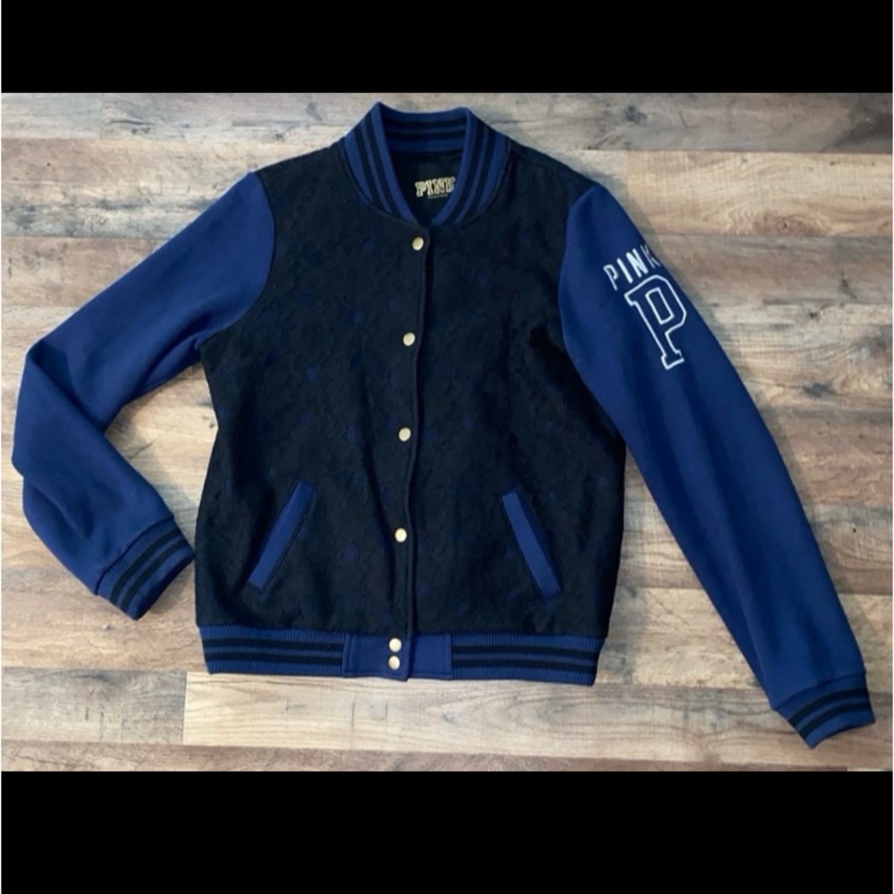 Pink Varsity Jacket - image 1